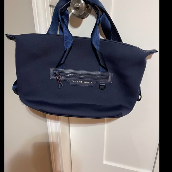 Tommy Hilfiger Blue Nylon Handbag - Picture 5 of 5